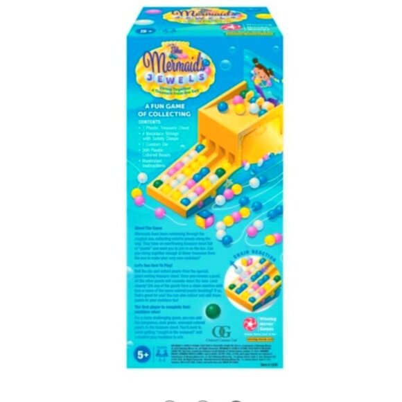 Mermaids Jewels Game By Winning Moves  Ages 5+  Fun Strategy & Color Matching Ga - Picture 2 of 3